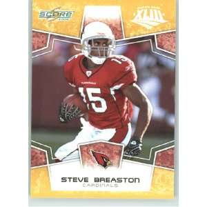   Steve Breaston   Arizona Cardinals   2008 NFC Champion   NFL Trading