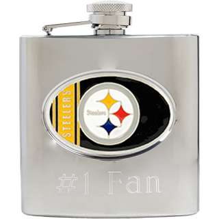 Drinkware Great American Pittsburgh Steelers Stainless Steel Custom 