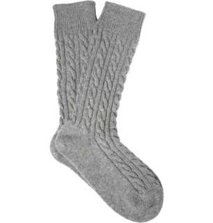  Accessories  Socks  Casual socks  Cable Knit 