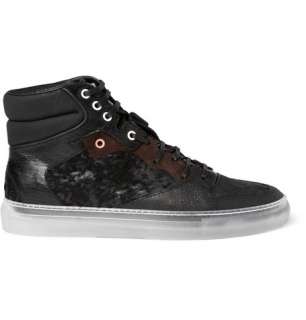   Shoes  Sneakers  High top sneakers  High Top Leather Sneakers