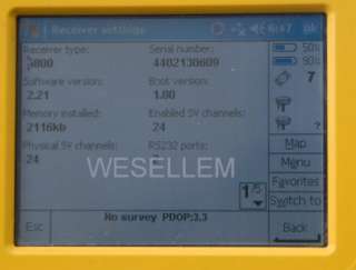 Survey Trimble 5800 R8 GPS Rover L1 L2 RTK w/ TSC2 Survey Controller 