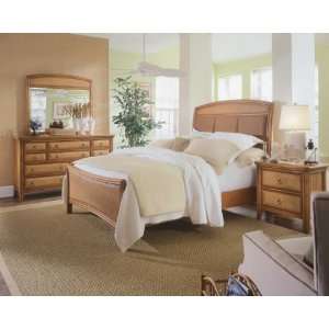  American Drew B931 313R Antigua Upholstery Panel Bedroom Collection 