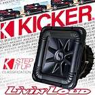 Kicker S12L5 Solo Baric S12 L5 2x 4 Ohm 30cm Subwoofer 