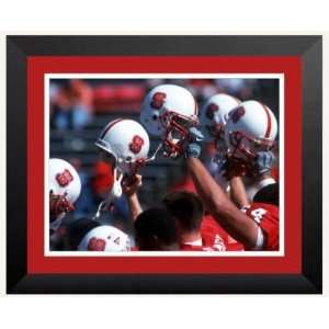 Replay Photos 000973 S 9 x 12 NC State Wolfpack Helmet  