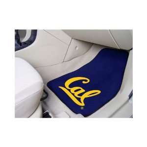  CAL Golden Bears 2 pc Printed Carpet Car Mat Set: Sports 