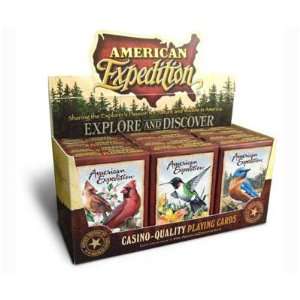 New American Expedition Bird Playing Card Assortment 4 Decks Northern 