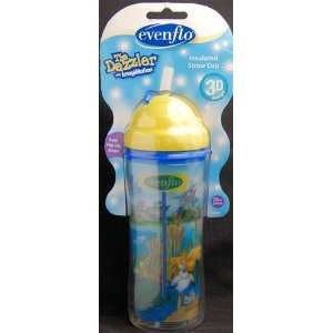  Evenflo The Dazzler Glow n Motion Insulated Straw Cup 9 oz 