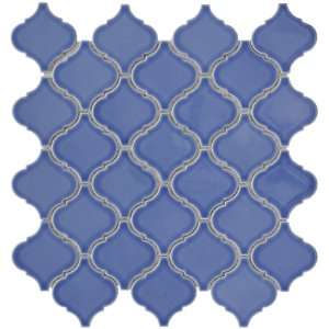 Beacon Blue 12 1/2 x 12 1/2 Inch Porcelain Floor & Wall Tile (10 Pcs 