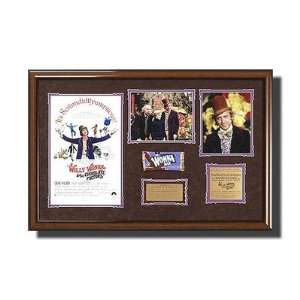  Framed Willy Wonka & The Chocolate Factory Memorabilia 