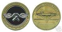 NAVY AVIATION STRUCTURAL MECHANIC BLUE CHALLENGE COIN  