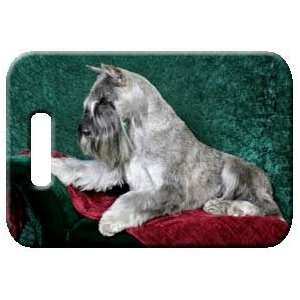  Set of 2 Standard Schnauzer Luggage Tags: Everything Else