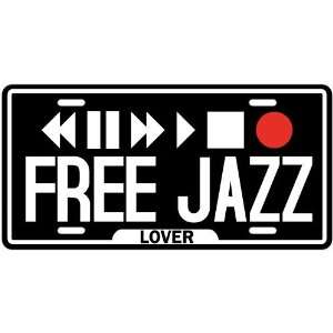 New  Play Free Jazz  License Plate Music 