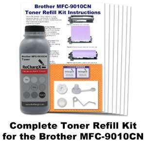  Brother MFC 9010CN Black Toner Refill Kit: Office Products