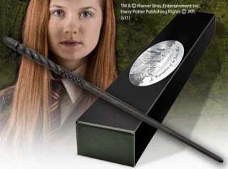 Harry Potter Wand of Ginny Weasley & Name Clip Stand  