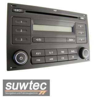VW Radio MP3 RCD 200 RCD200 CD Autoradio Polo Lupo Shar  