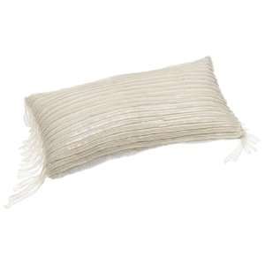  DKNY Linear Chiffon Decorative Pillow, Shimmer