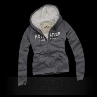 Hollister%Abercrombie~Emma~Wood~Jacke~Fleece~Hoodie~Sweatshirt~Fur 