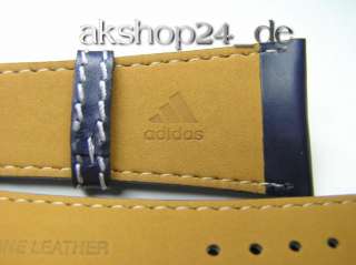 Neu Adidas Uhrenarmband leder 28mm uhrband watch strap  