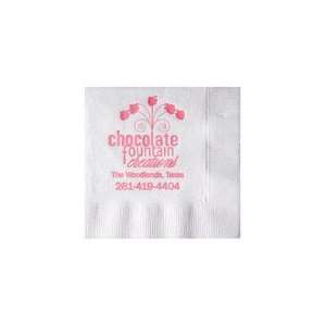   Ply Beverage Napkins   500 napkins   Custom Printed: Office Products