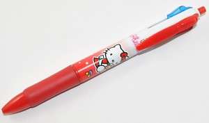 Hello Kitty multicolor ballpoint pen 4 colors,1Pcs red  