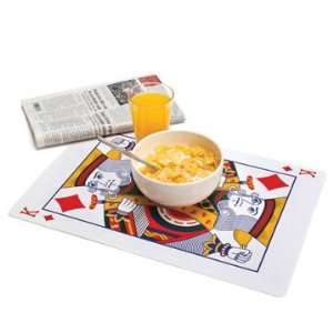  Royal Placemats   Set of 4 Card Placemats Kitchen 
