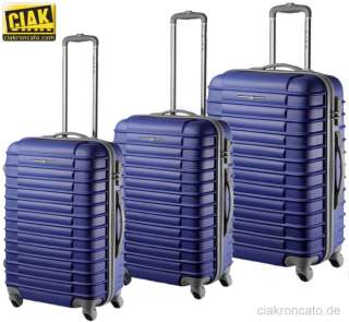abs trolley suitcase size l very light ciakroncato design in