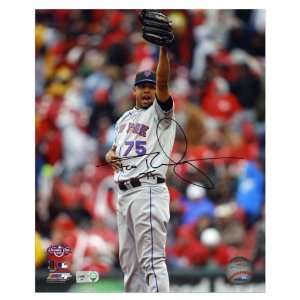  Mounted Memories New York Mets Francisco Rodriguez 