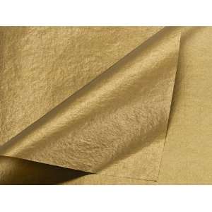  Gold / Gold Metallic Wrap Tissue Paper 20 X 30   10 