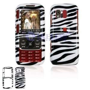  Samsung M540 RANT Cell Phone Zebra Design Protective Case 