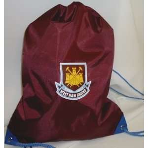  Official West Ham United Crest Gym Bag