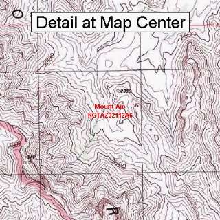   Map   Mount Ajo, Arizona (Folded/Waterproof)