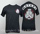 authentic sons of anarchy mayans logo patch t shirt m