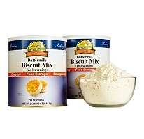 64 servings Augason Food Storage Buttermilk Biscuit Mix Emergency 