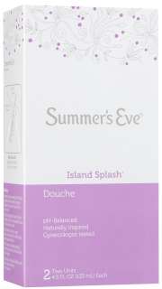 Summers Eve Douche, Island Splash   4 each 041608875461  