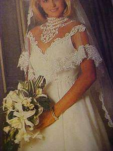  Simplicity Michele Piccione Wedding Dress Pattern 7260 Size 12  