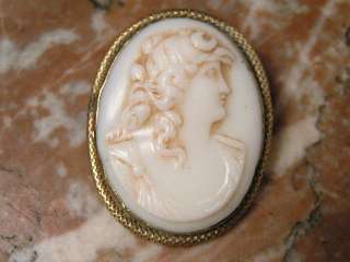 Antique Czechoslovakia Carved Cameo. Very Detailed  
