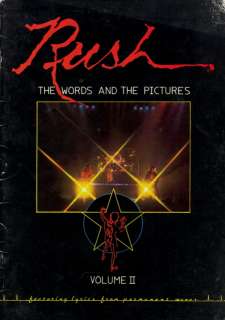 RUSH 1979 WORDS & PICTURES PROGRAM BOOK VOL. 2  