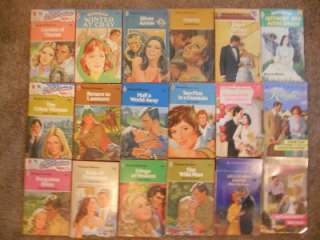 Large Lot Harlequin Romance Books   some Vintage   103 Books in all