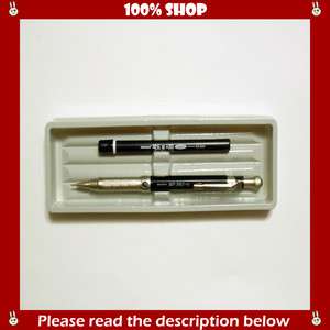   %SHOP] Office System Metal Mechanical Pencil pen + lead SET Series #1