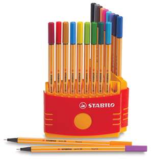   point 88 pens this standard version of stabilo s well known fineliner