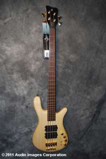Warwick Streamer $$ 4 String Bass Guitar Natural NEW  