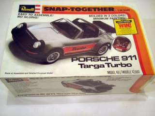 Revell Porsche 911 Targa Turbo Plastic 125 Kit NIB  