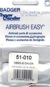 Airbrush Parts   51 010   Needle Chuck Badger Models  