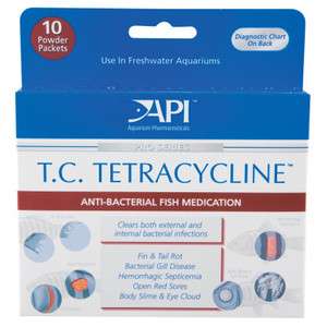 API Pharmaceuticals   T.C. Tetracycline Anti Bacterial Fish Medication 