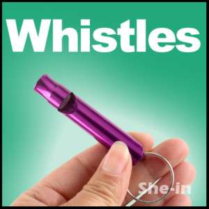 Emergency Whistles Anodized aluminum Color variety  