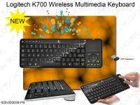 Logitech K700 86 Key Wireless Multimedia Keyboard & Mouse TouchPAD 