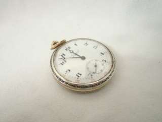 VINTAGE 15J SWISS ADMIRAL NON MAGNETIC POCKET WATCH  