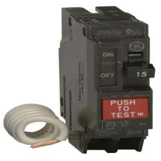   Amp Single Pole Ground Fault Circuit Breaker THQL1115GFP at The Home