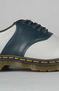 Dr. Martens The Rafi Saddle Shoe in Grey and Navy : Karmaloop 