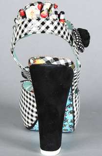 Irregular Choice The Love Bug Shoe in Black and White  Karmaloop 